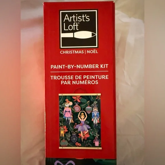 16" x 20" Nutcracker Ballet Paint-by-Number Kit by Artist's Loft - Picture 3 of 3